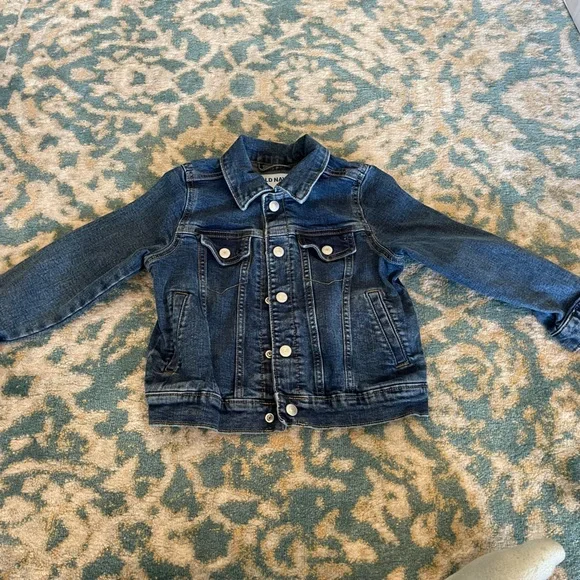 Old Navy Dark Blue Kids Jean Jacket - Picture 1 of 2
